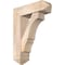 Ekena Millwork Balboa Arts and Crafts Smooth Bracket w/ Offset Brace, Douglas Fir, 7 1/2"W x 24"D x 32"H BKT0806X24X32BOA03SDF - alternate 1